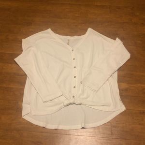 Live Love Dream Side Knot Top Size XL